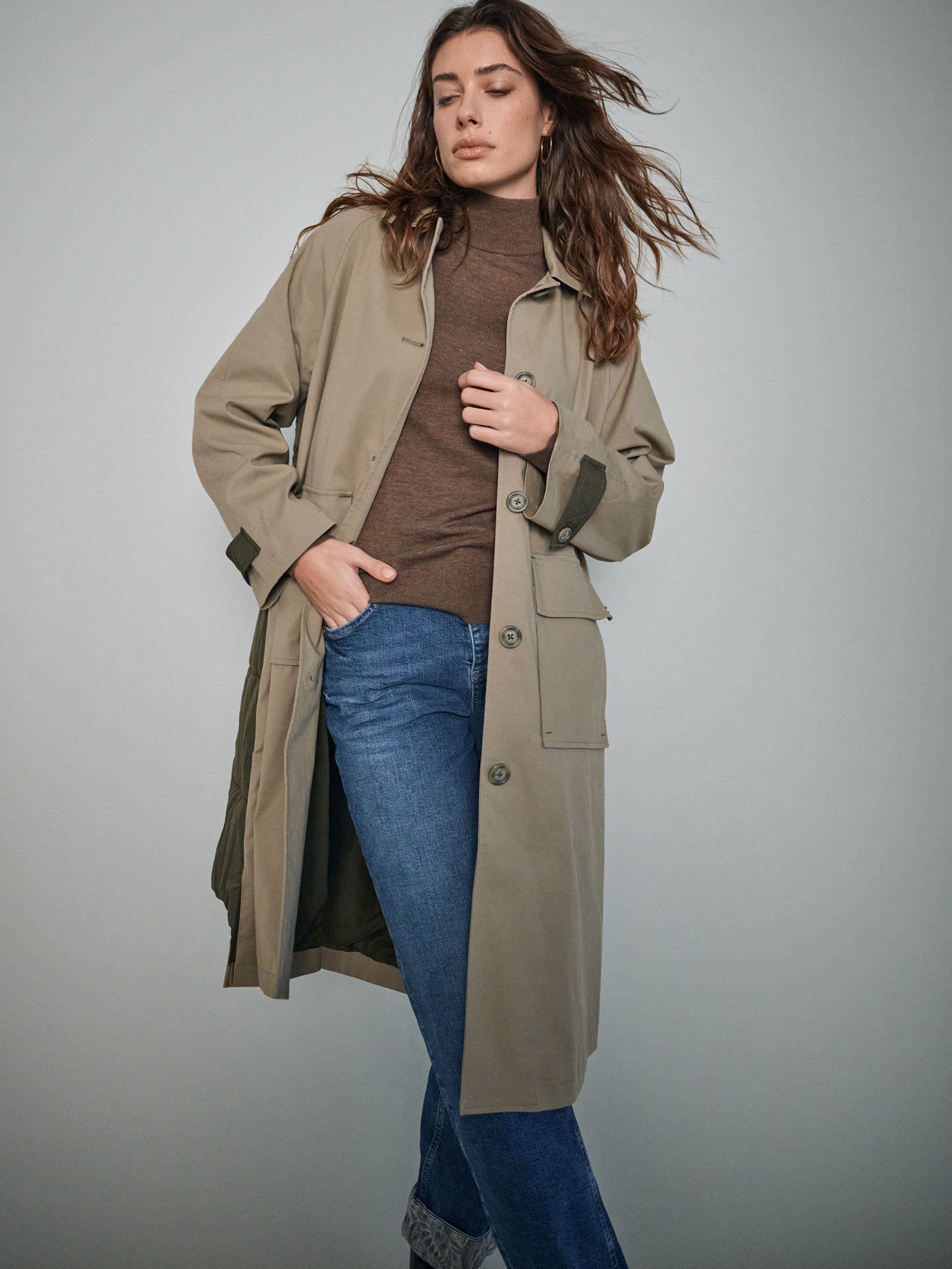 Souza Trench Quilt Coat