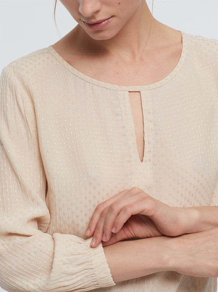 Viscose Top with Opening