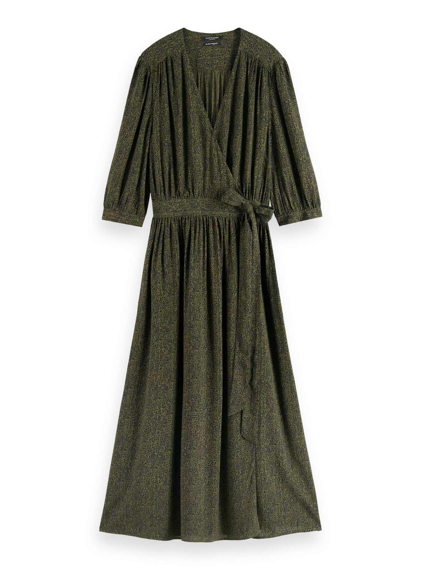Midi Wrap Dress