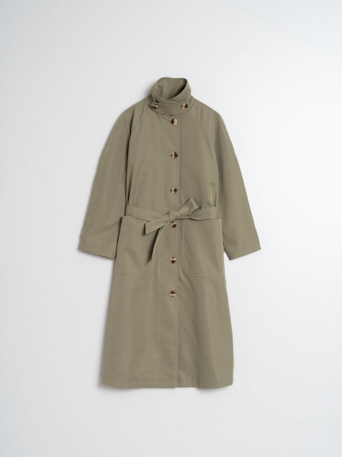 3/4 Cut Trench Coat