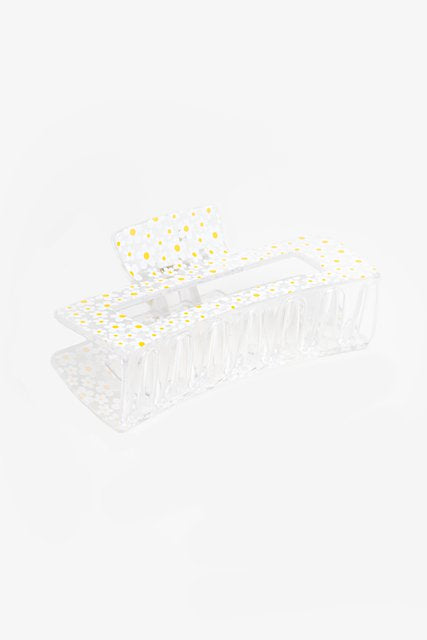 Summer Daisy Claw Clip