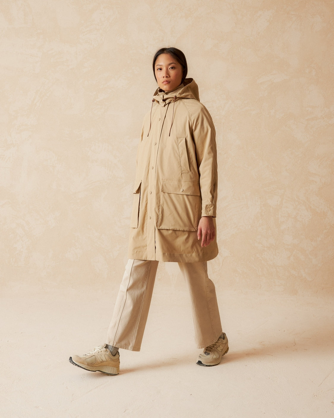 Trench Coat with Vest