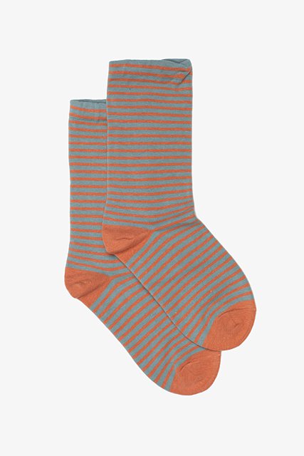 Stripe Sock | Sage and Apricot