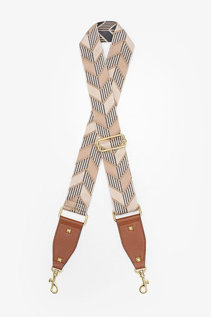Bag Strap | Abstract Arrow Oat