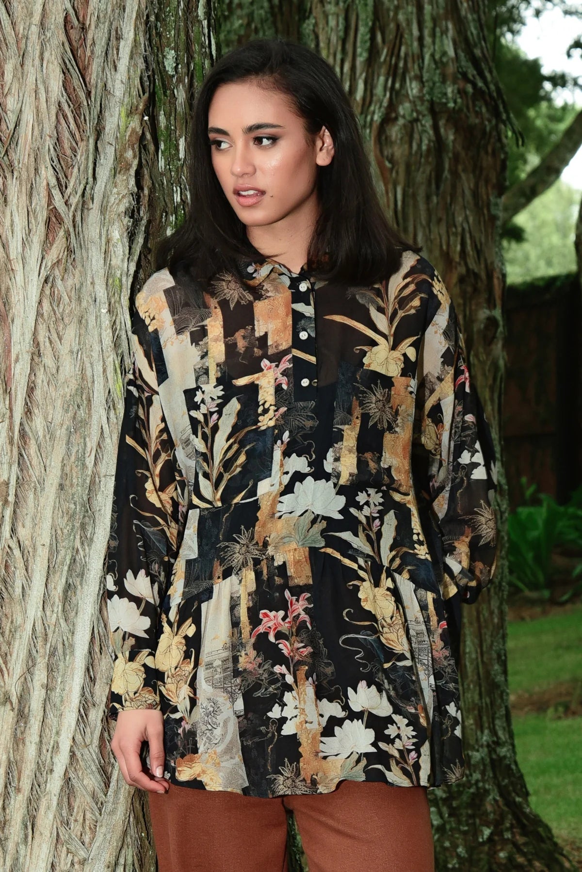 Button Up Buttercup Blouse