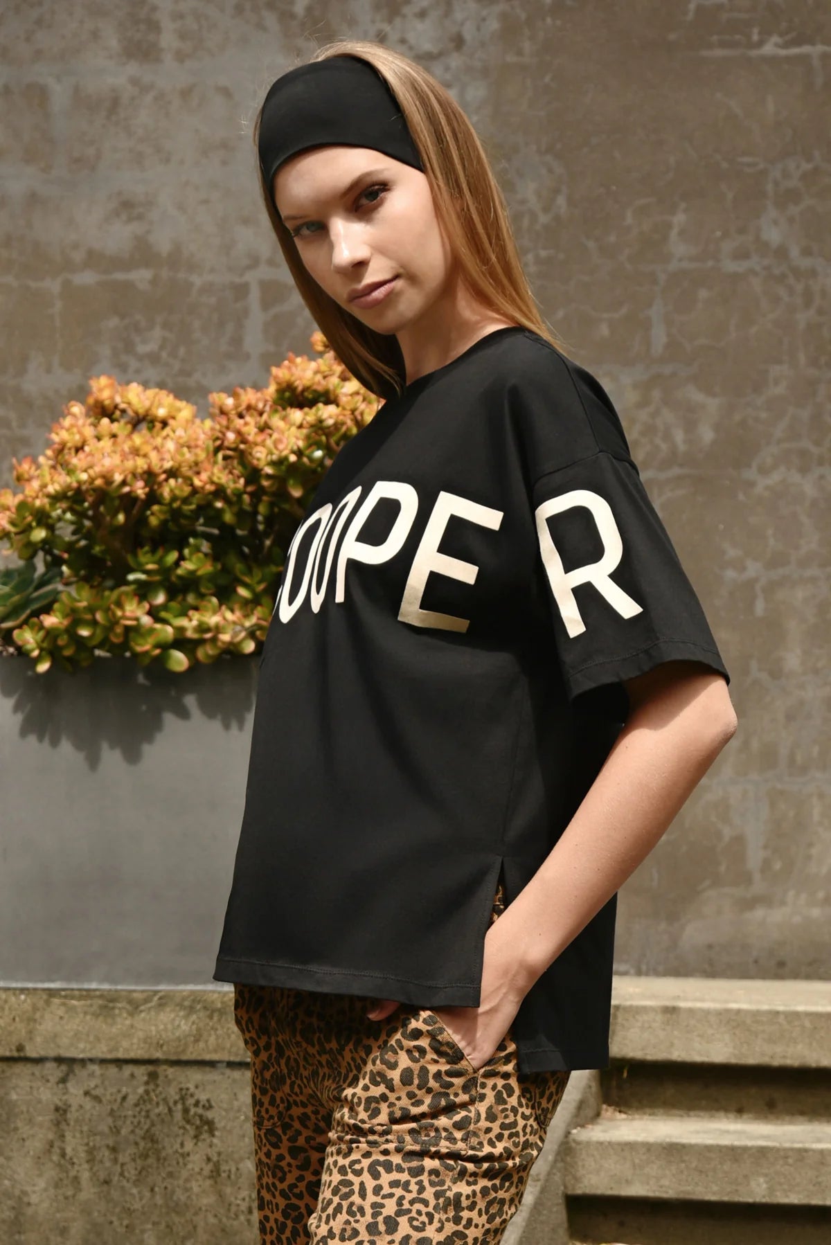 Left Hanging T-Shirt