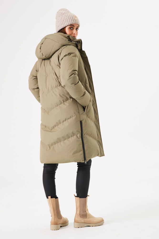 Green Puffer Jacket