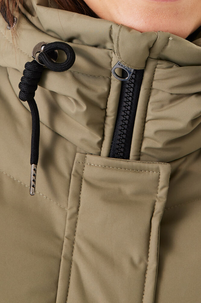 Green Puffer Jacket