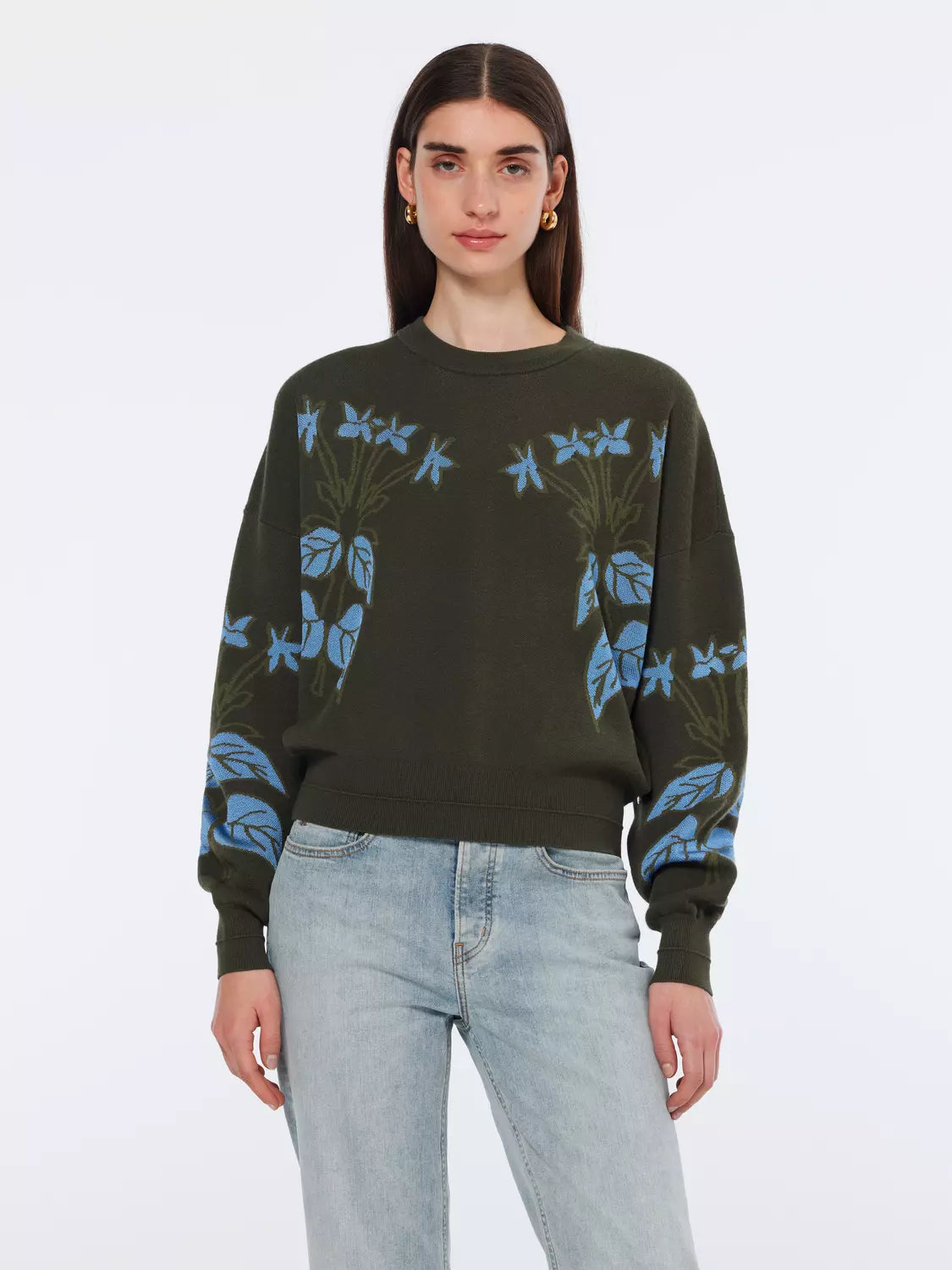 Relaxed Jacquard Pullover