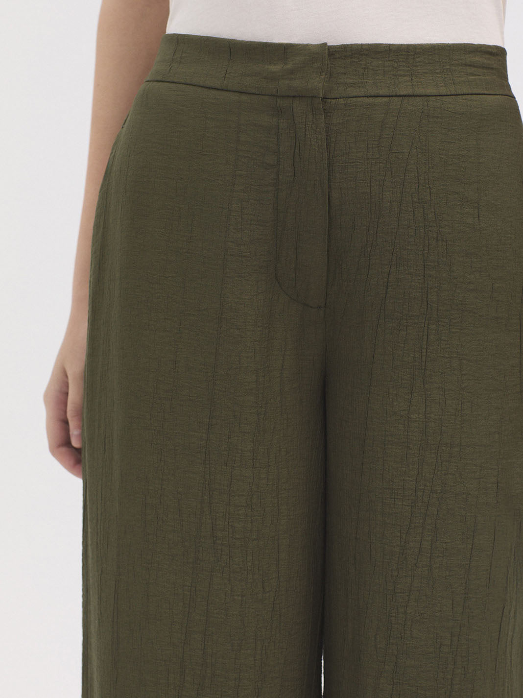 Crinkle Trousers