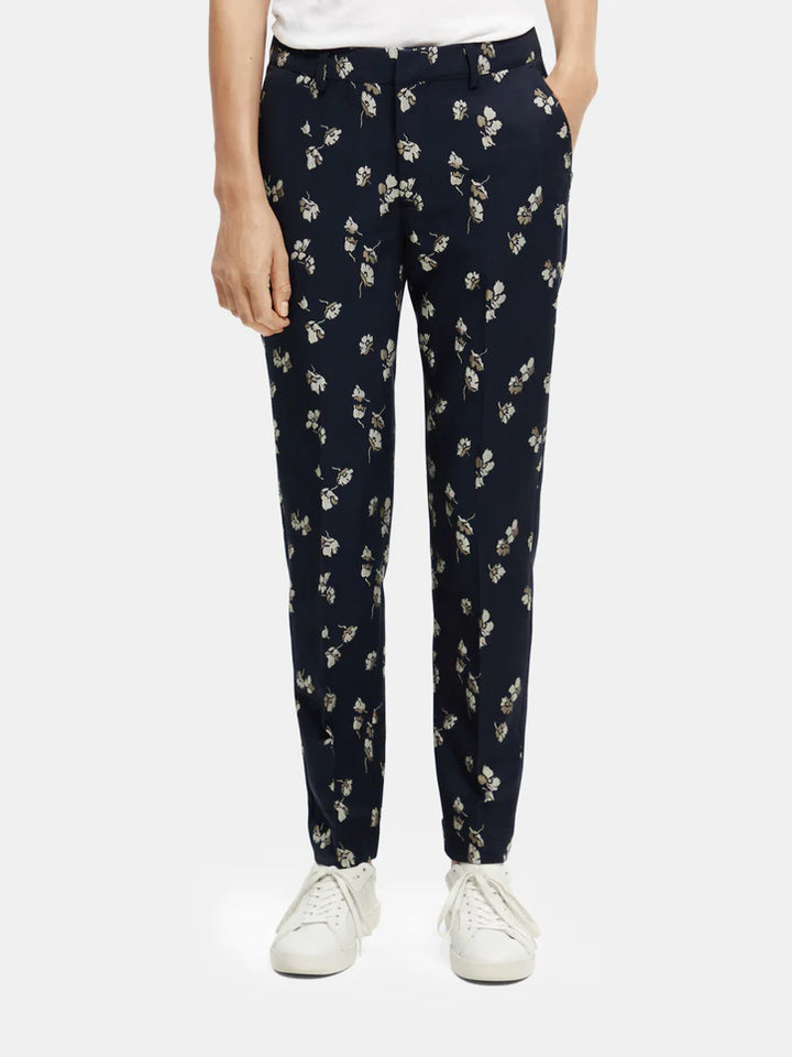 Lowry Slim-Fit Jacquard Trousers