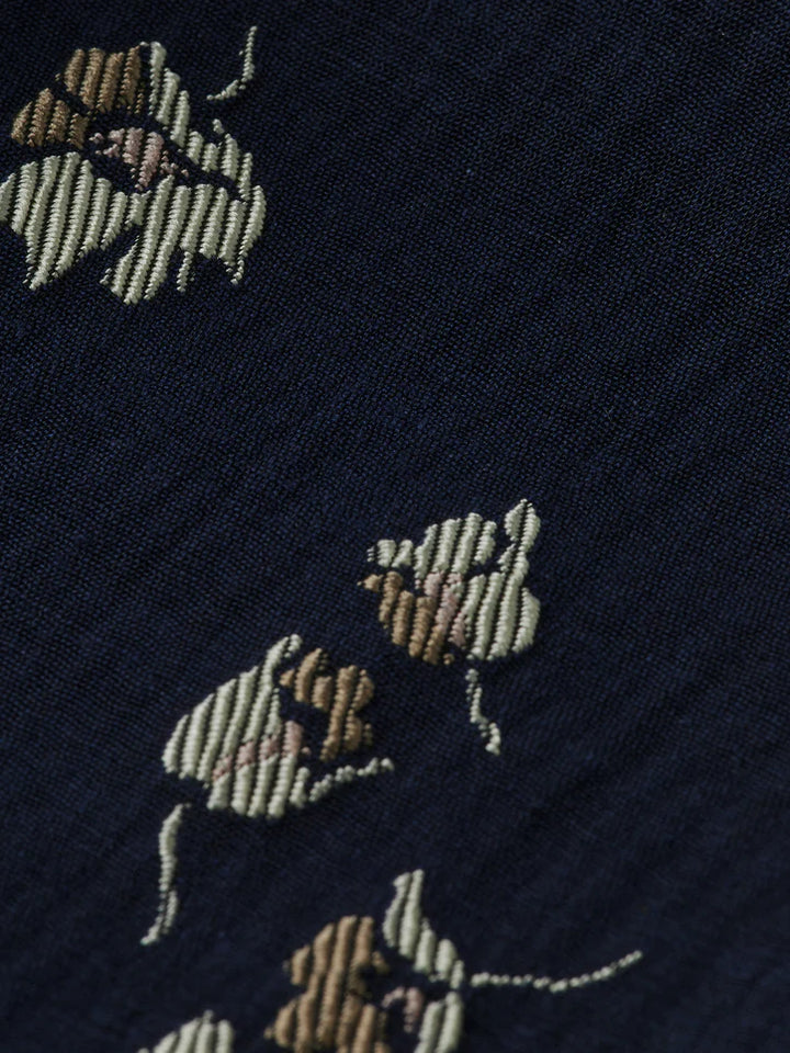 Lowry Slim-Fit Jacquard Trousers