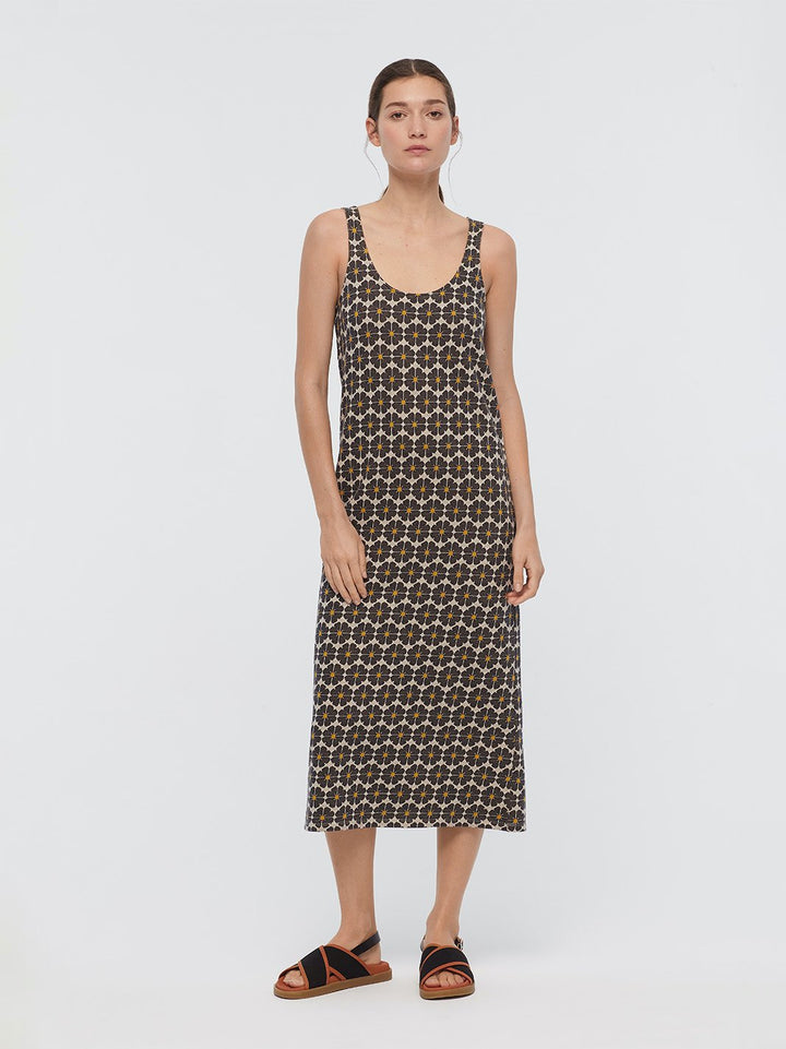 Jacquard Midi Dress