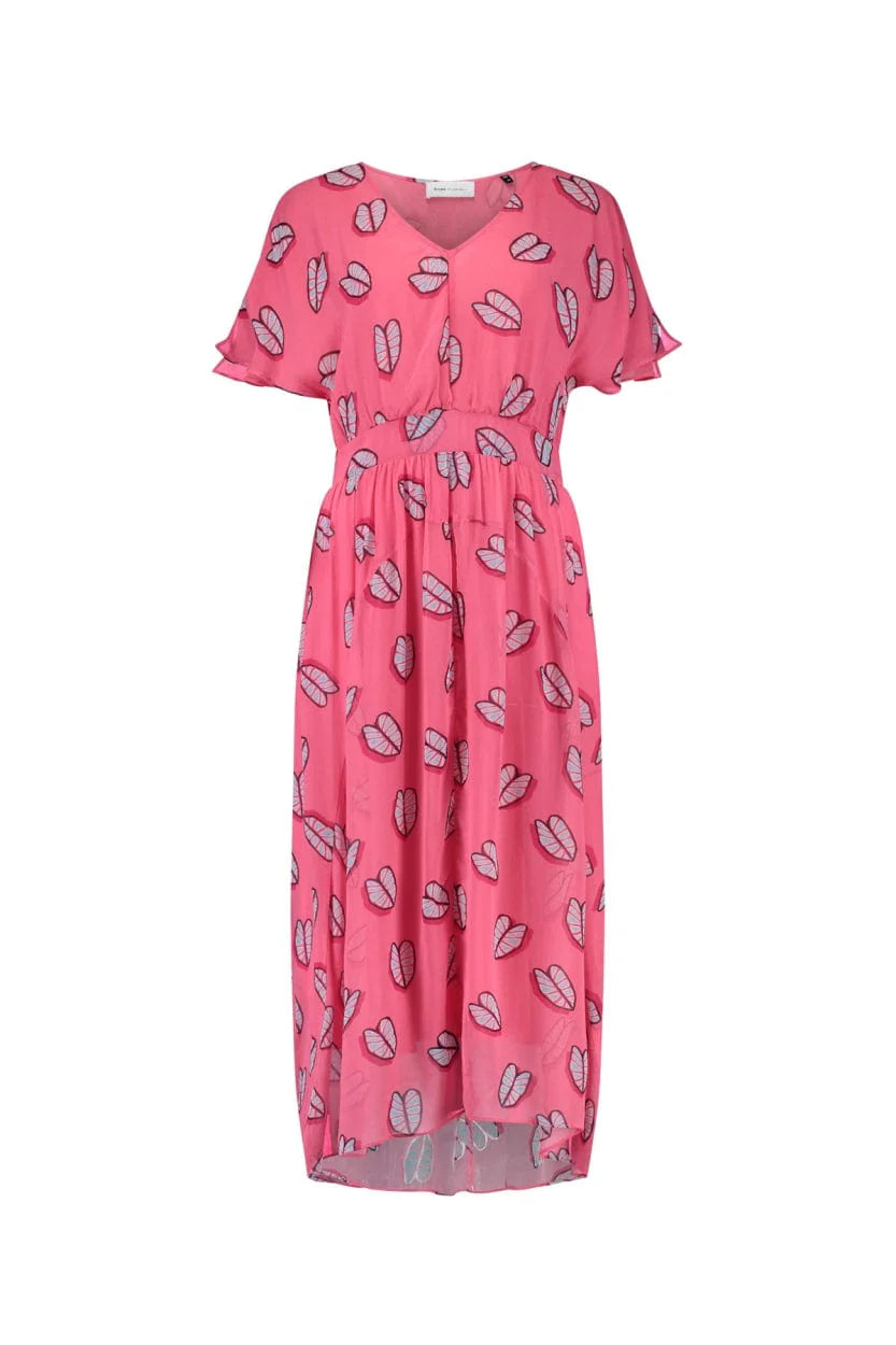 Georgie Leaf It Pink Dress