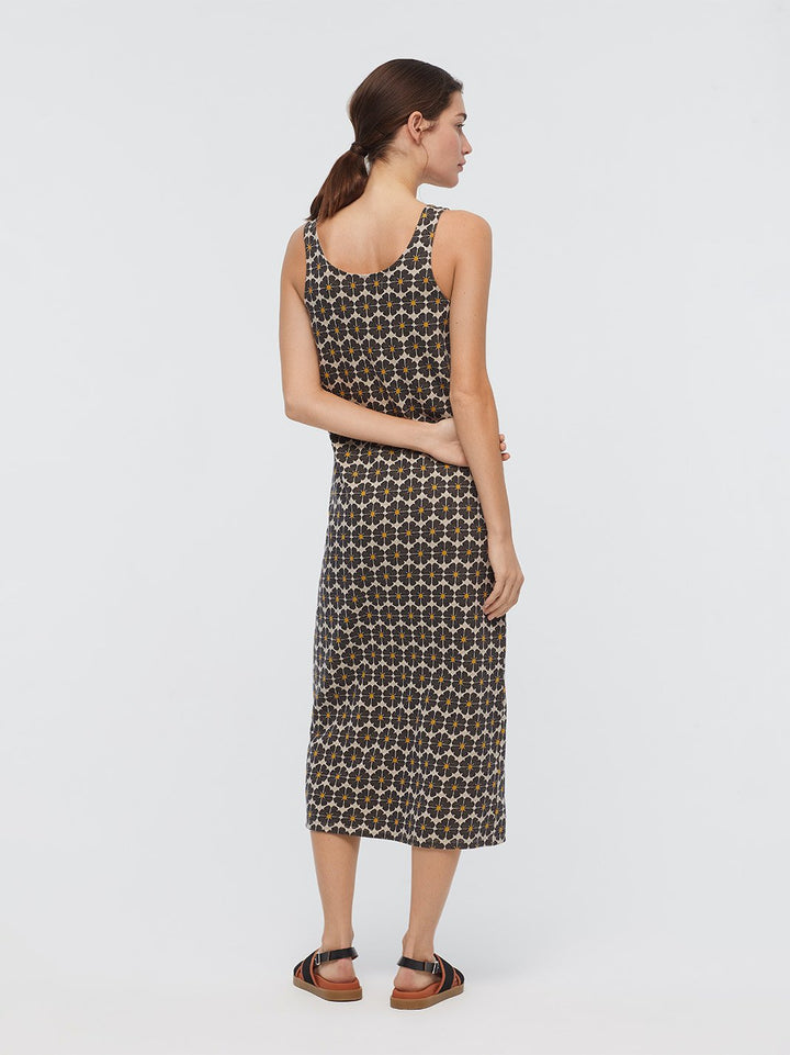 Jacquard Midi Dress