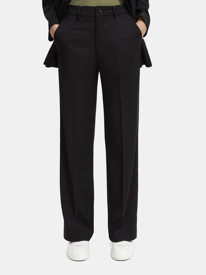 Edie High-Rise Wide Leg Trousers