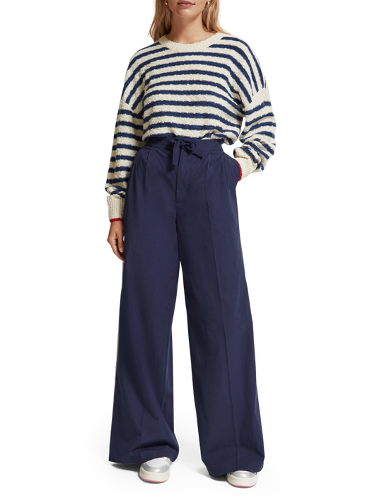 Eleni Wide Leg Nautical Pyjama Pant