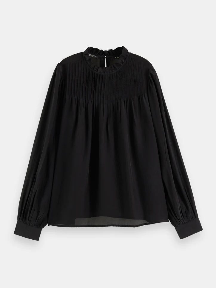 Pintuck Blouse
