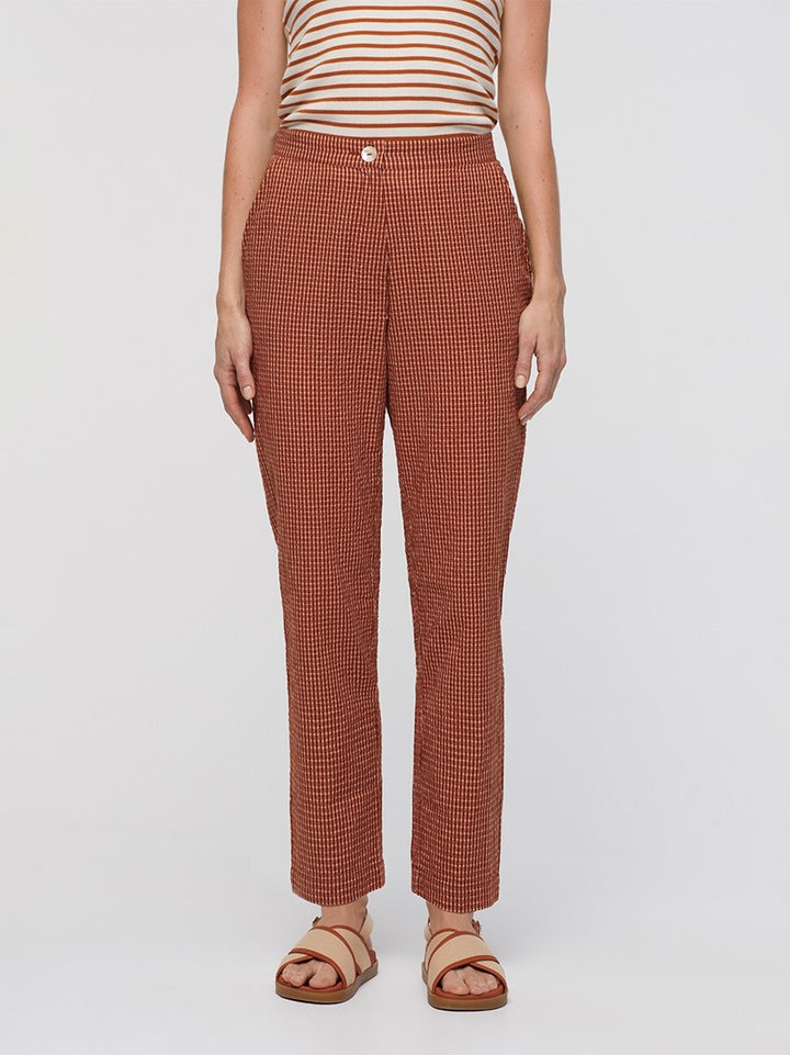 Checked Pants