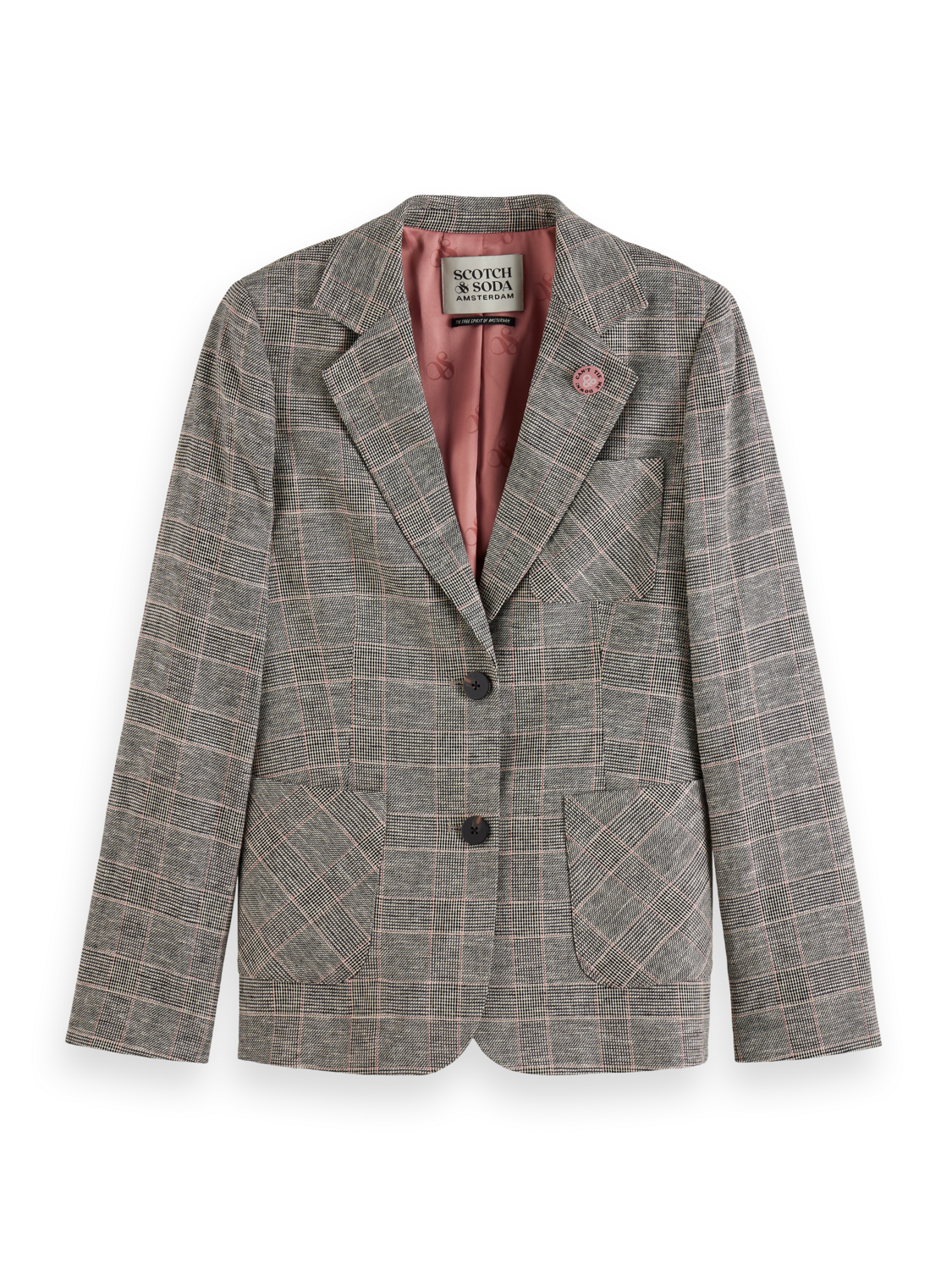 Prince of Wales Check Blazer