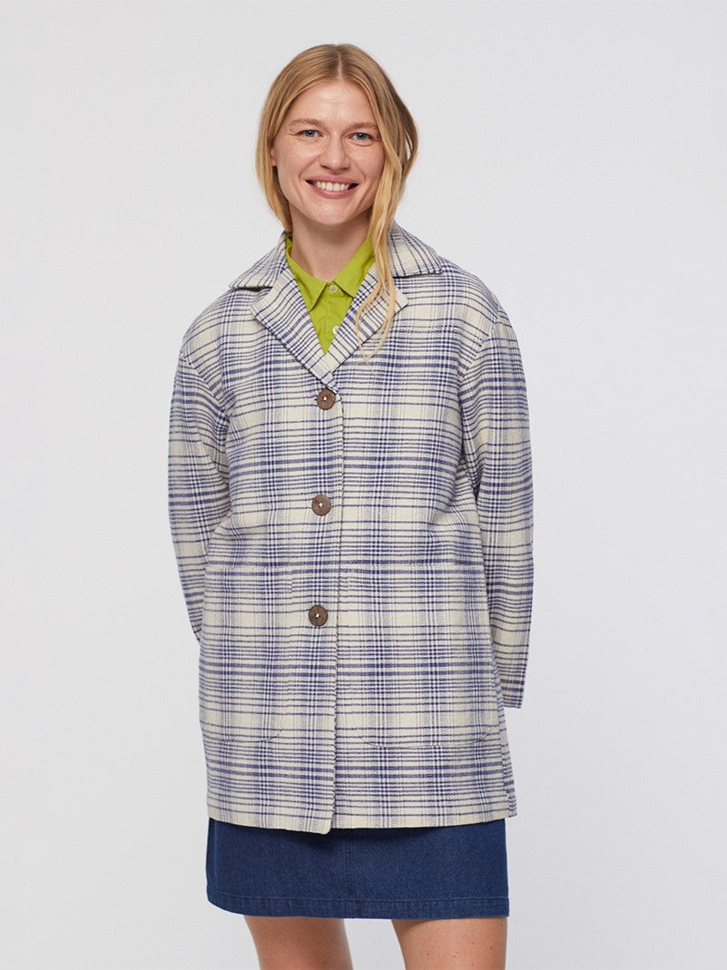 Checked Jacquard Jacket
