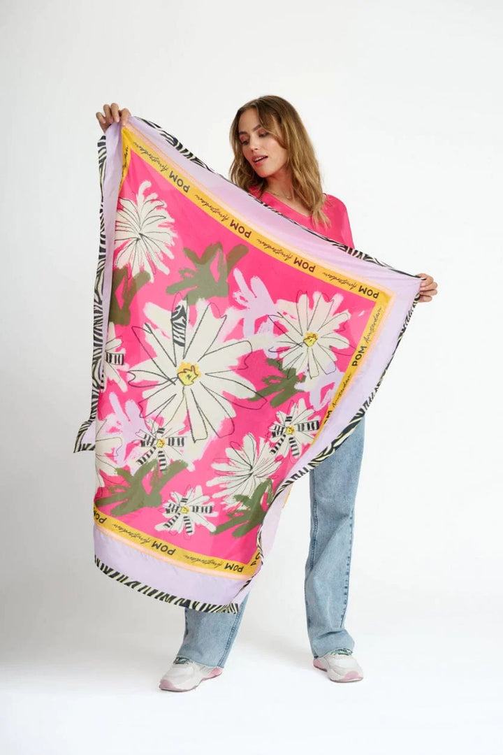 Oopsy Daisy Pink Shawl