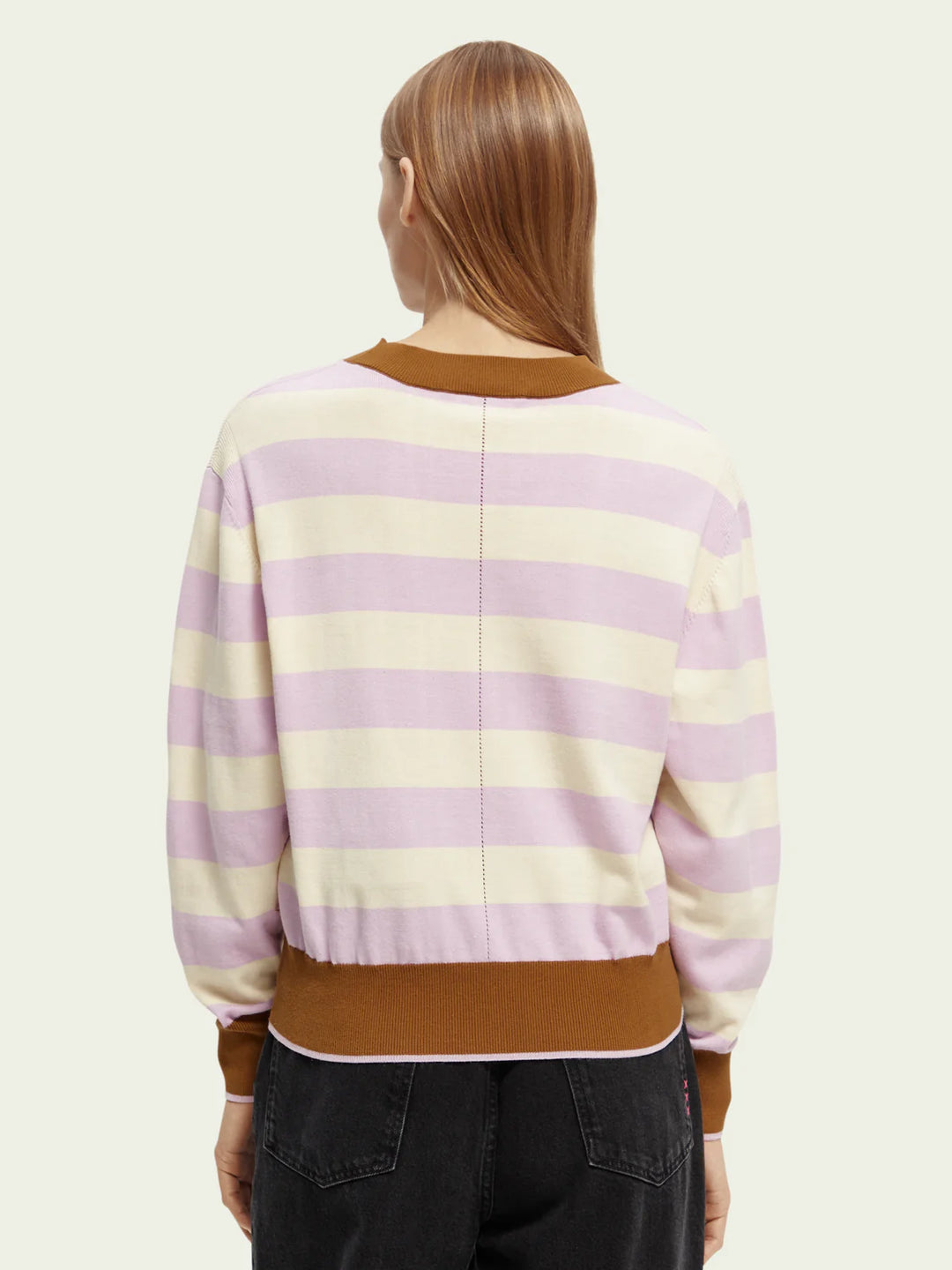 Striped Organic Cotton Pullover
