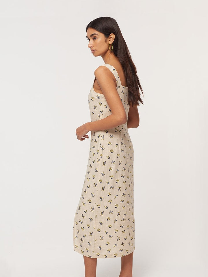 Little Bloom Linen Dress