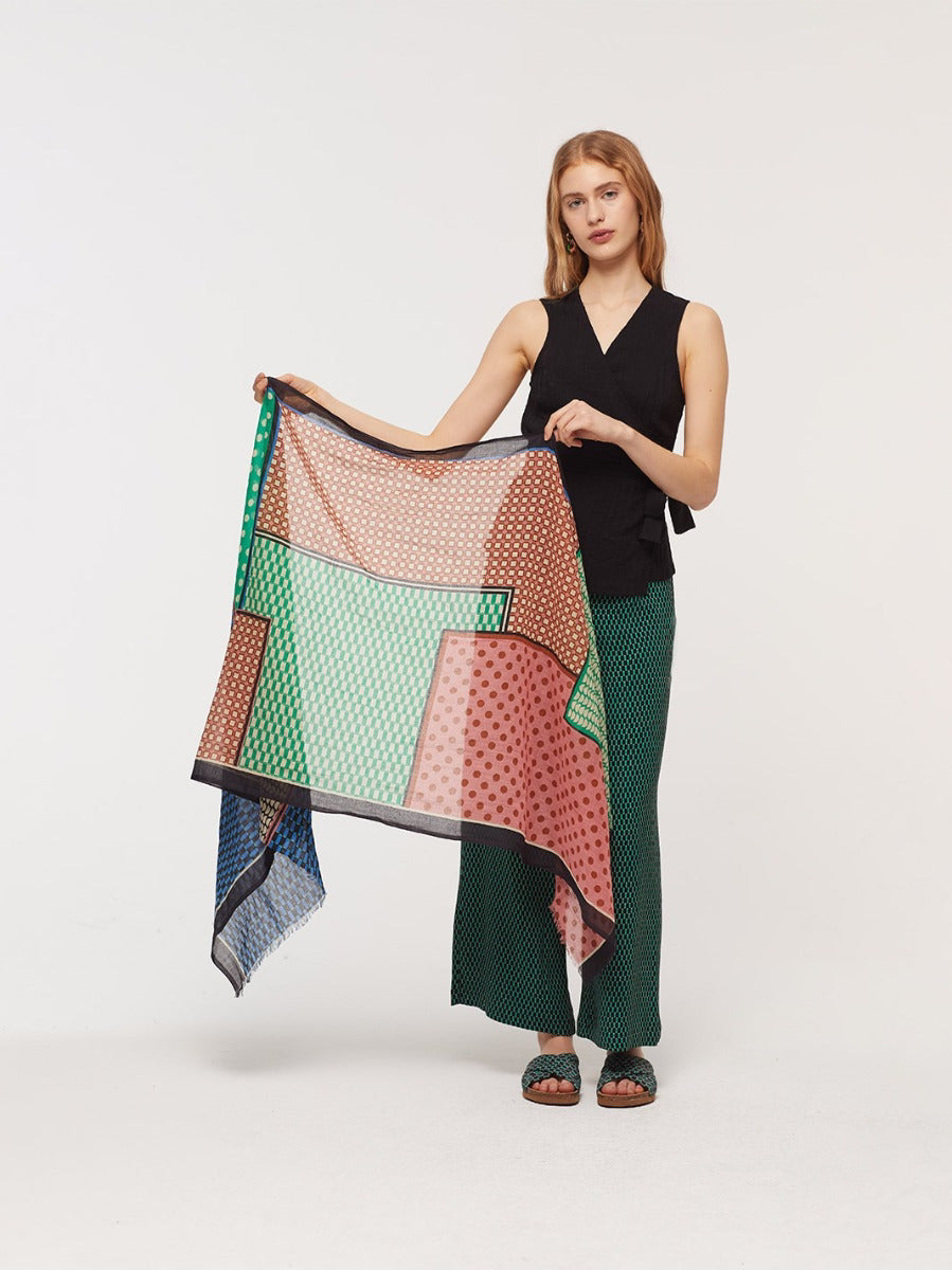 Fular Patch Scarf