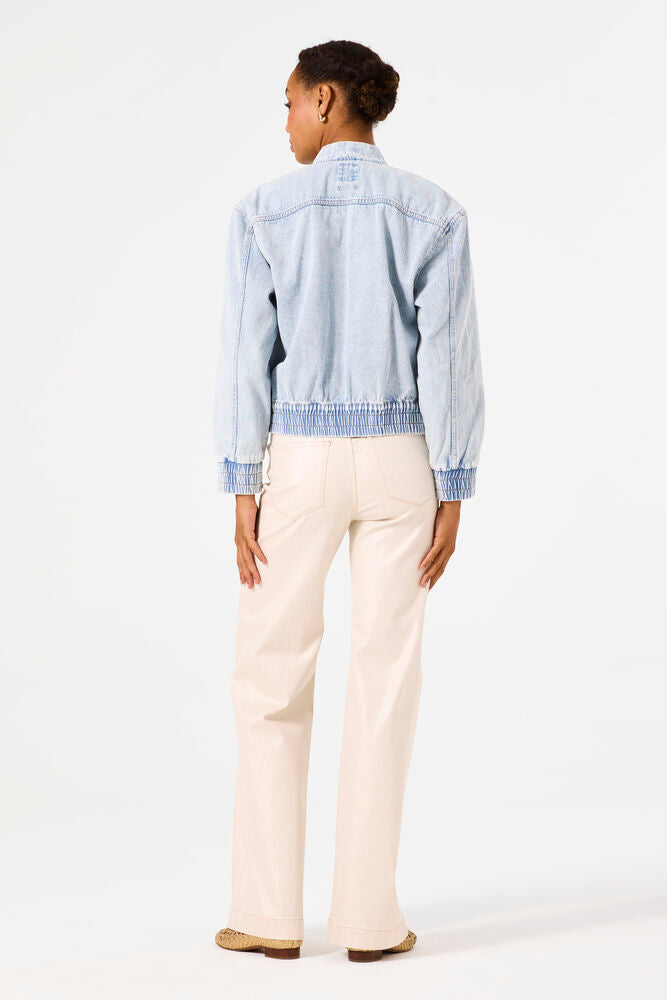 Denim Bomber Jacket