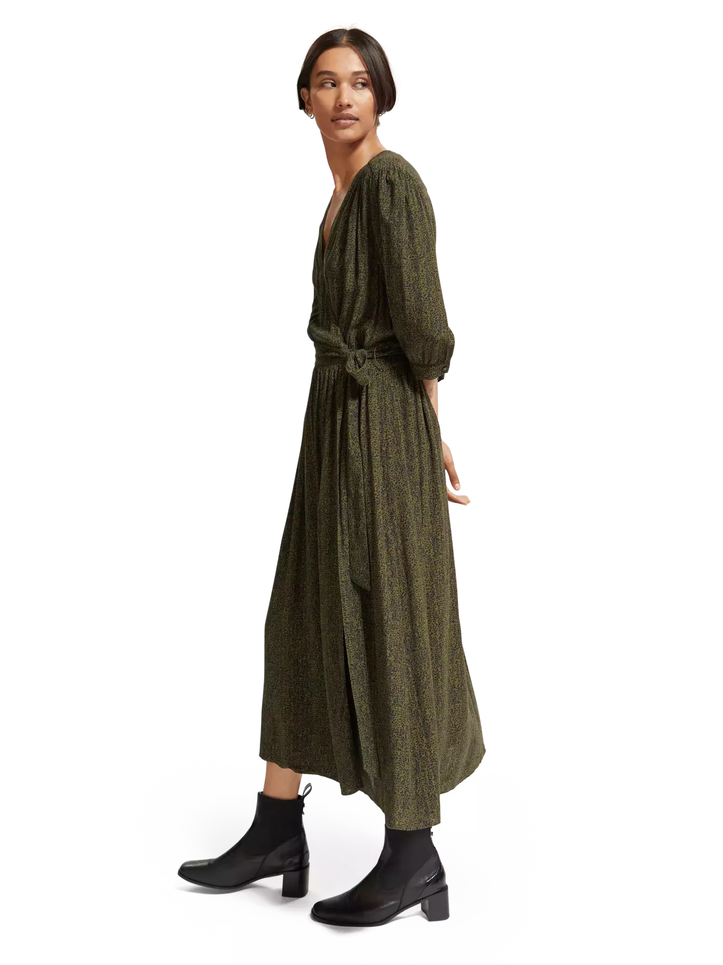 Midi Wrap Dress