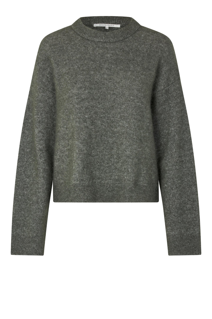 Brook Knit Drop Shoulder O-Neck