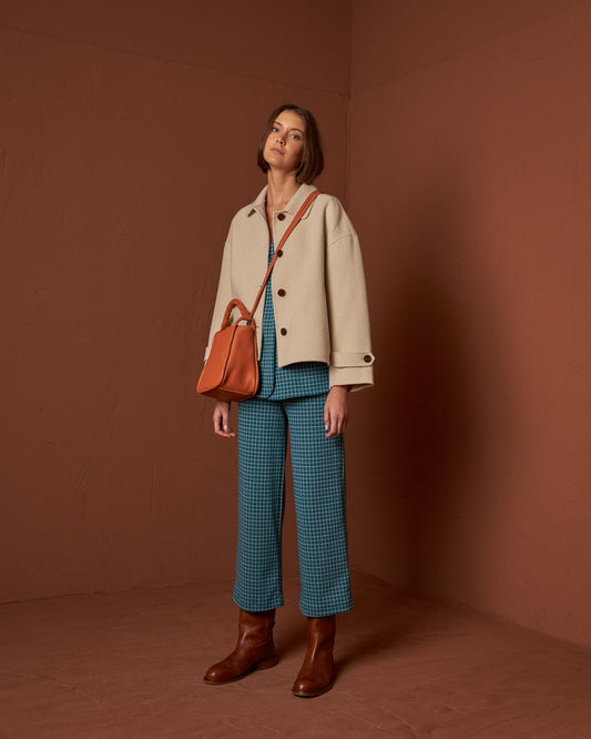 Wool Short Classic Coat