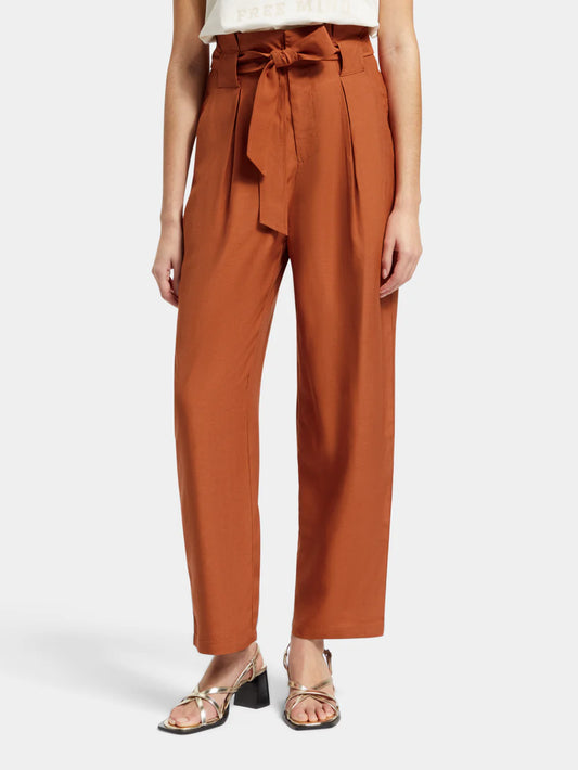 Daisy High-Rise Paperbag Pant