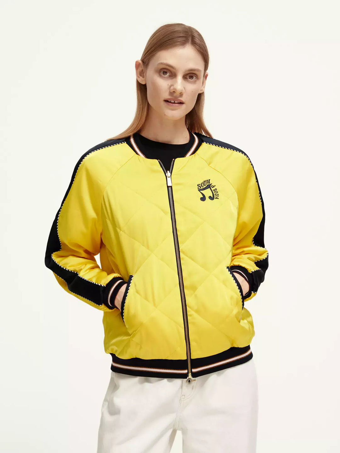 Reversible Embroidered Bomber Jacket Decode Queenstown