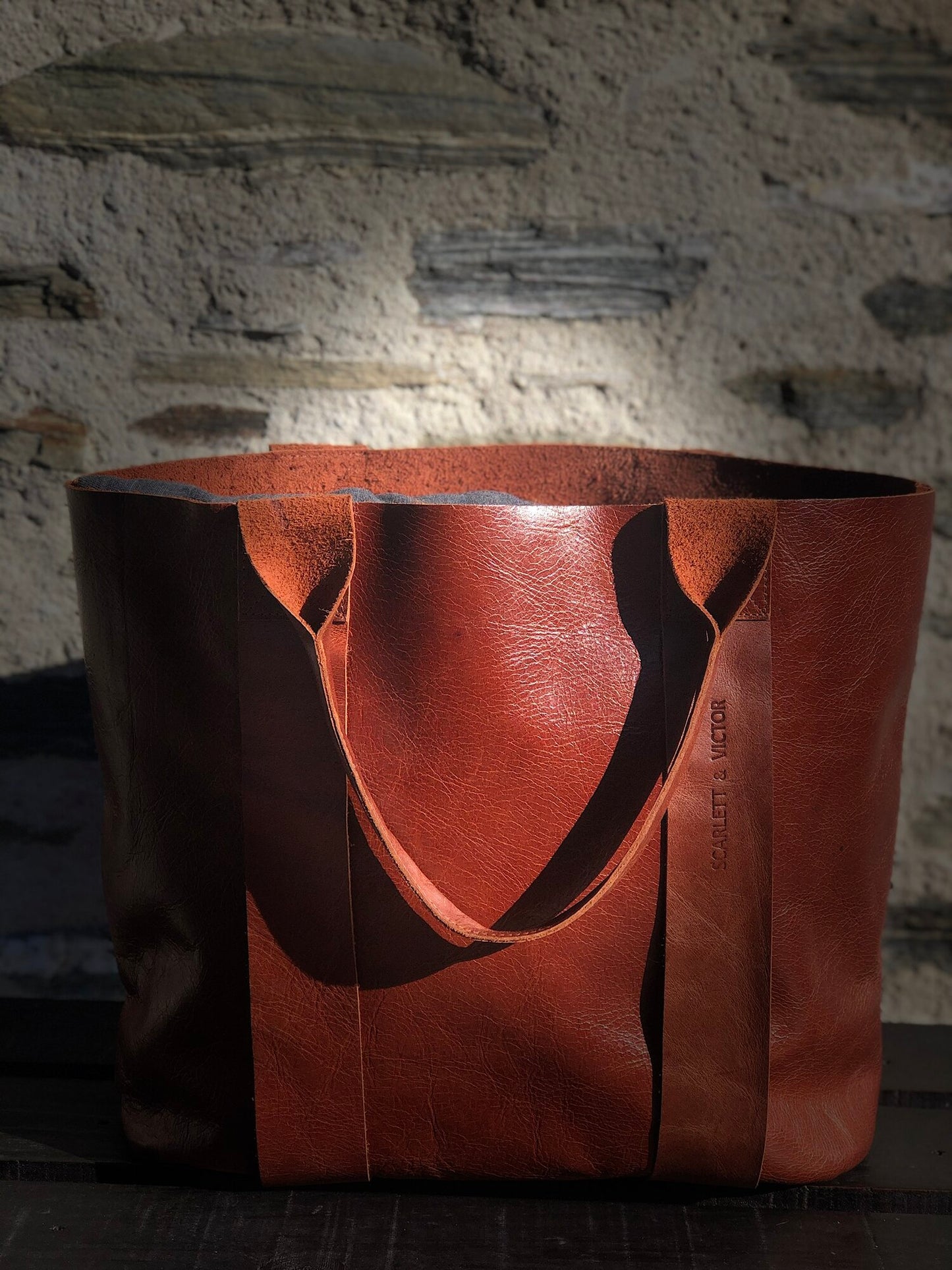 Scarlett & Victor Ganache Tote