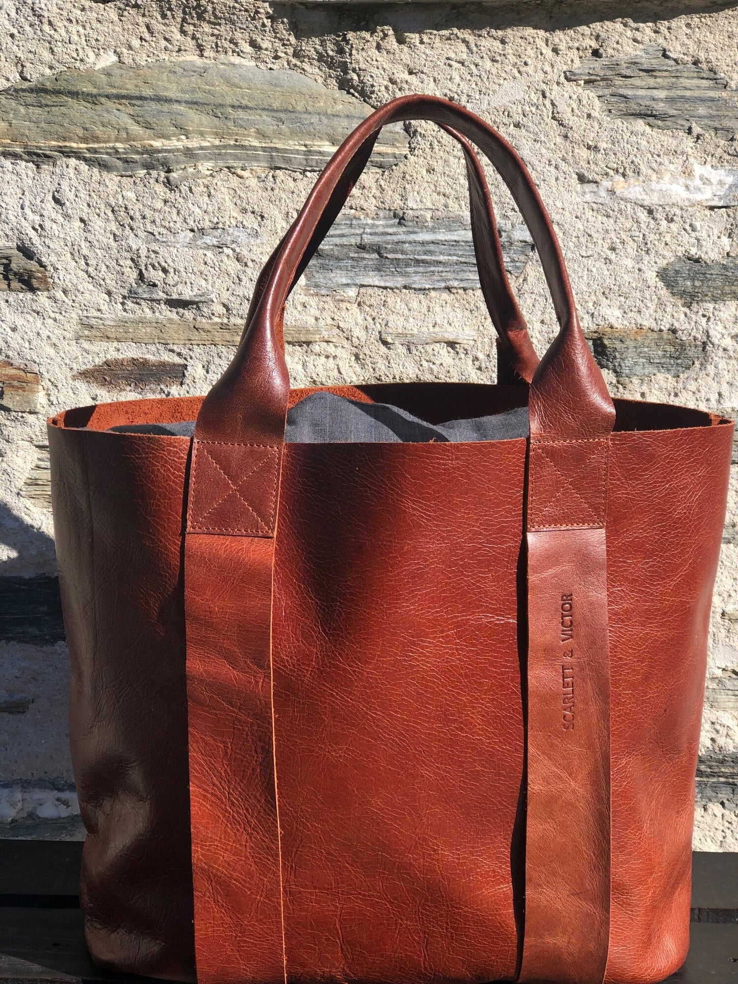 Scarlett & Victor Ganache Tote