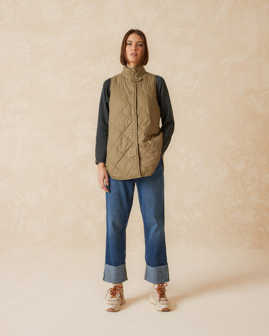 Trench Coat with Vest