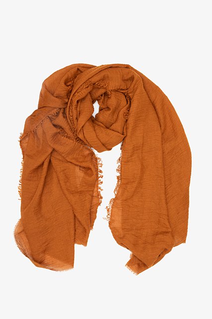 Block Colour Scarf | Ginger