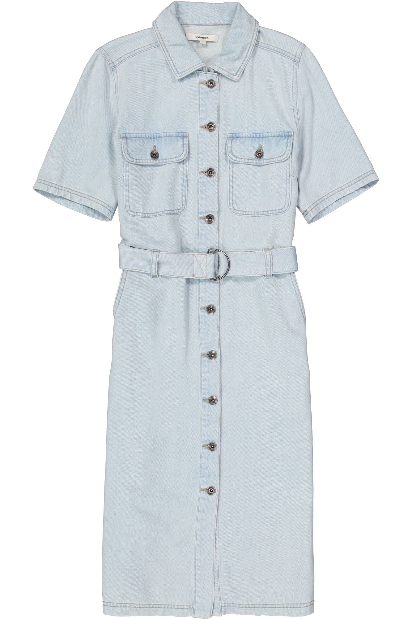 Ladies Midi Shirt Dress