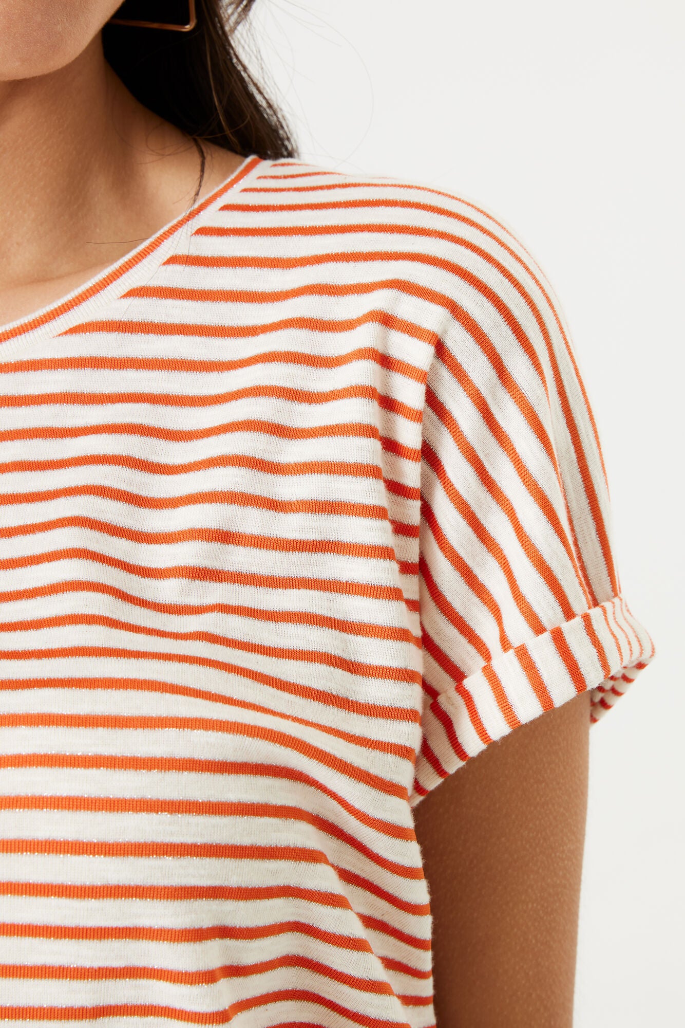 Ladies Striped T-Shirt