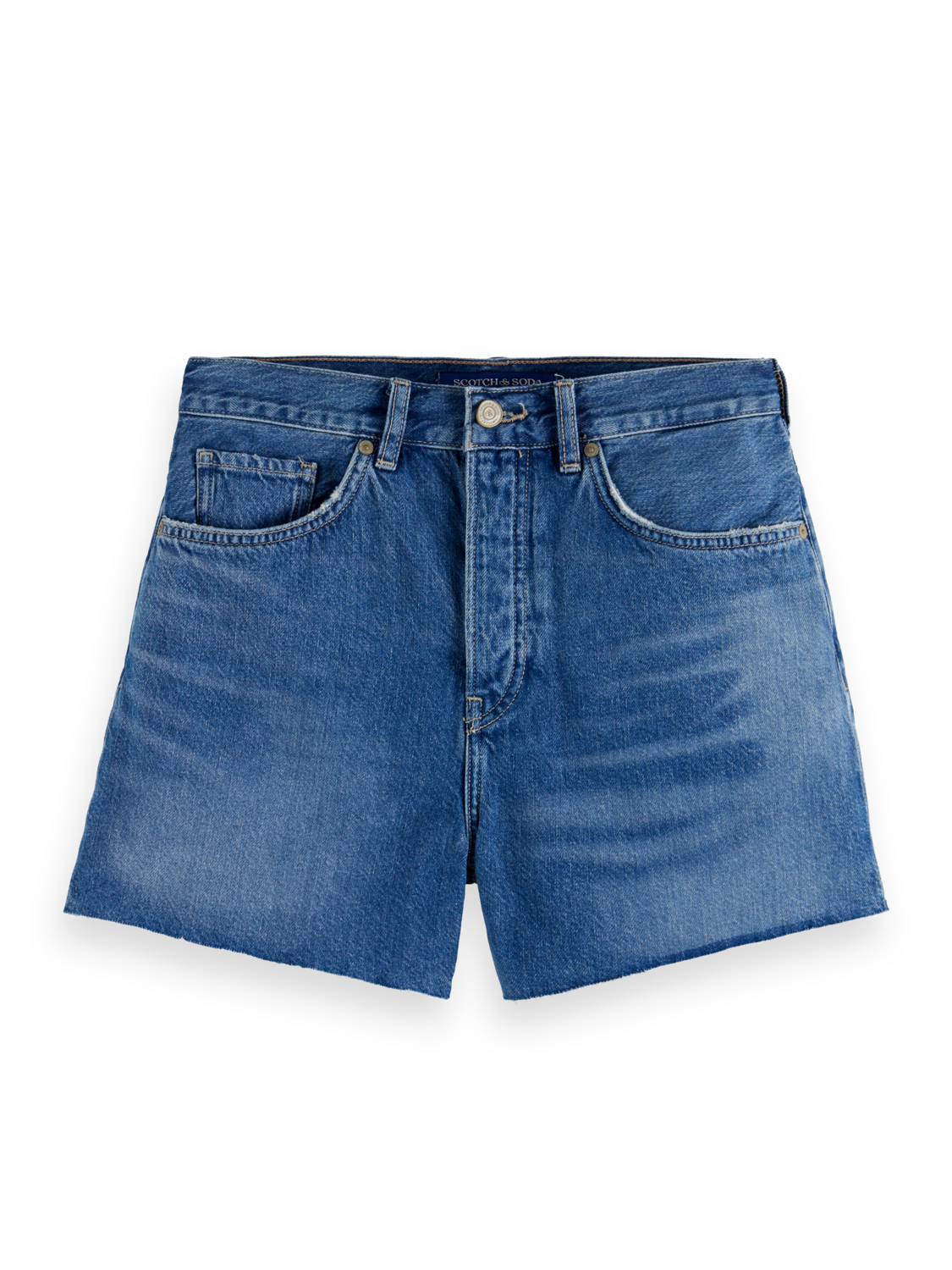 The Ray 5 Pocket Low Rise Denim Short in Windcatcher