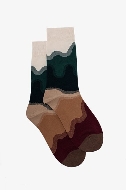 Mens Sock | Landscape Wave