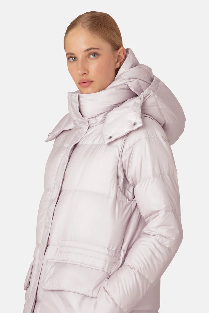 Long Down Vest