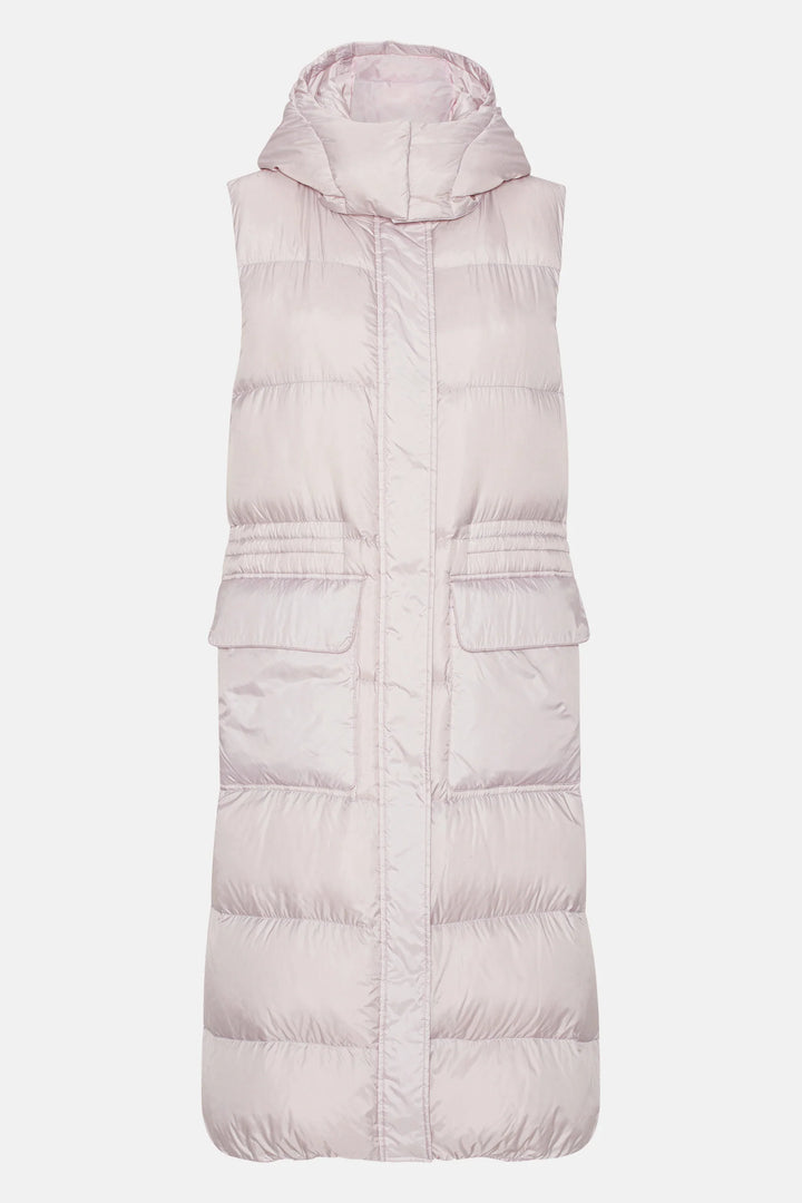 Long Down Vest