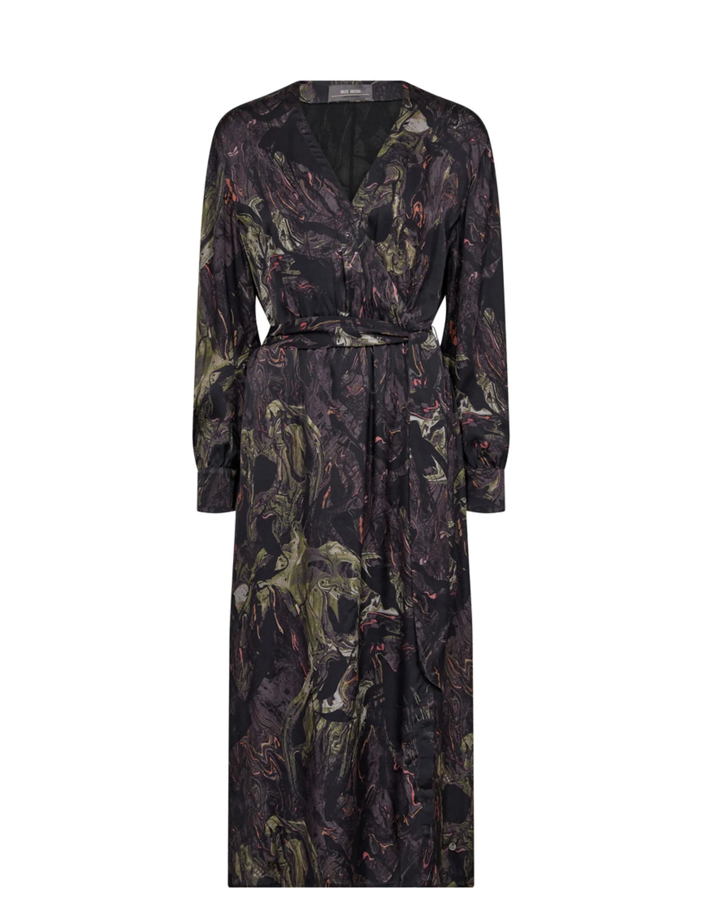 Markella Marble Wrap Dress