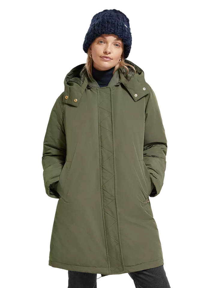 Water Repellent Padded Parka