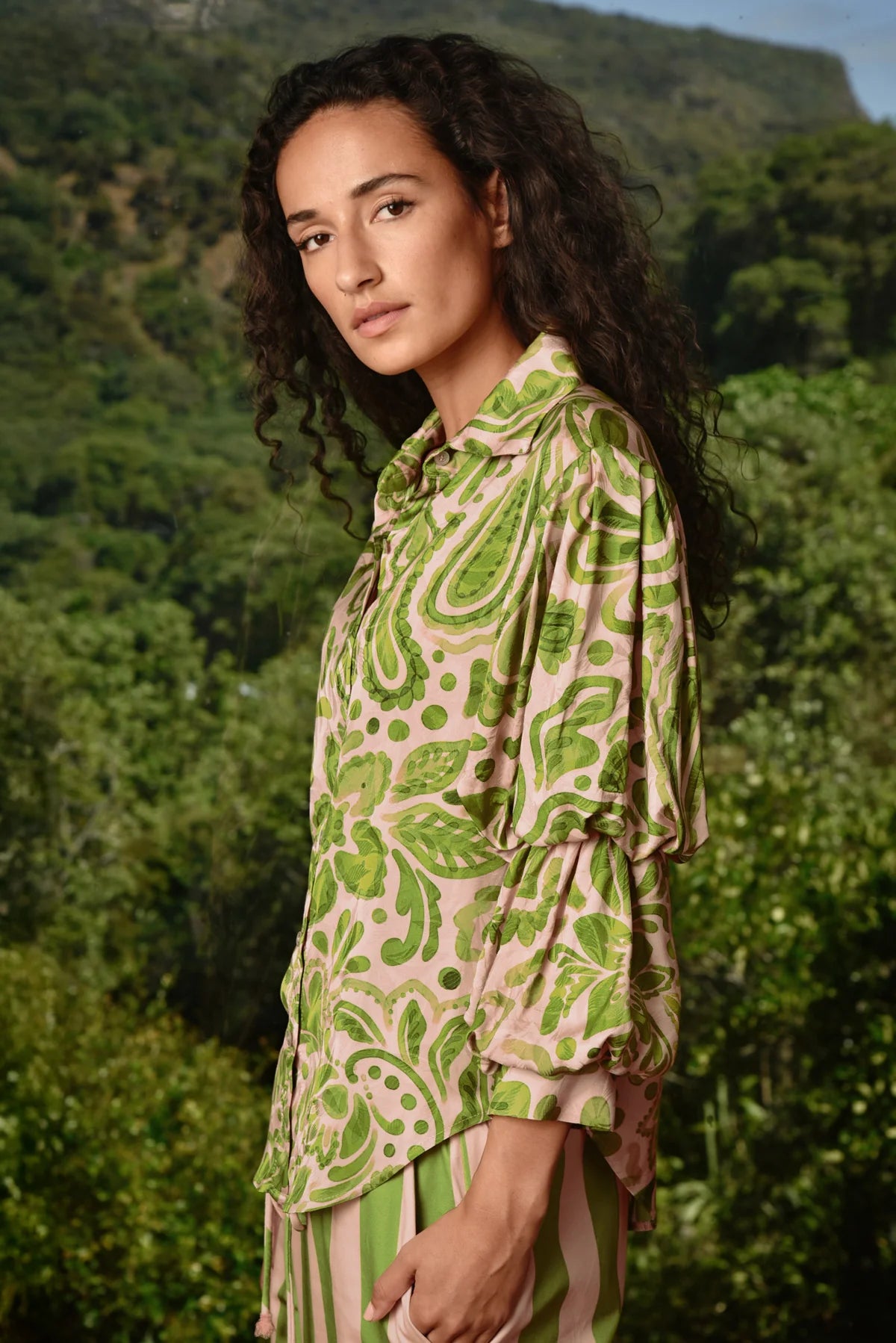Pleat and Greet Top