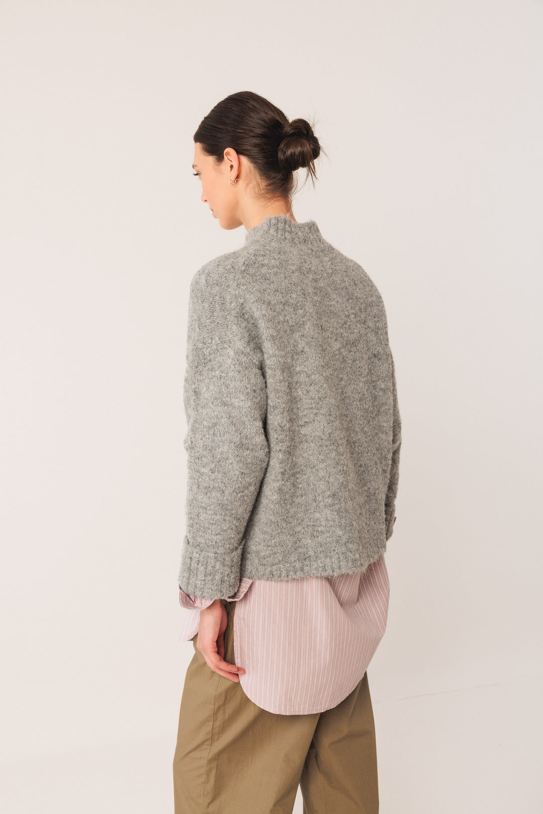 Funnel Neck Knit