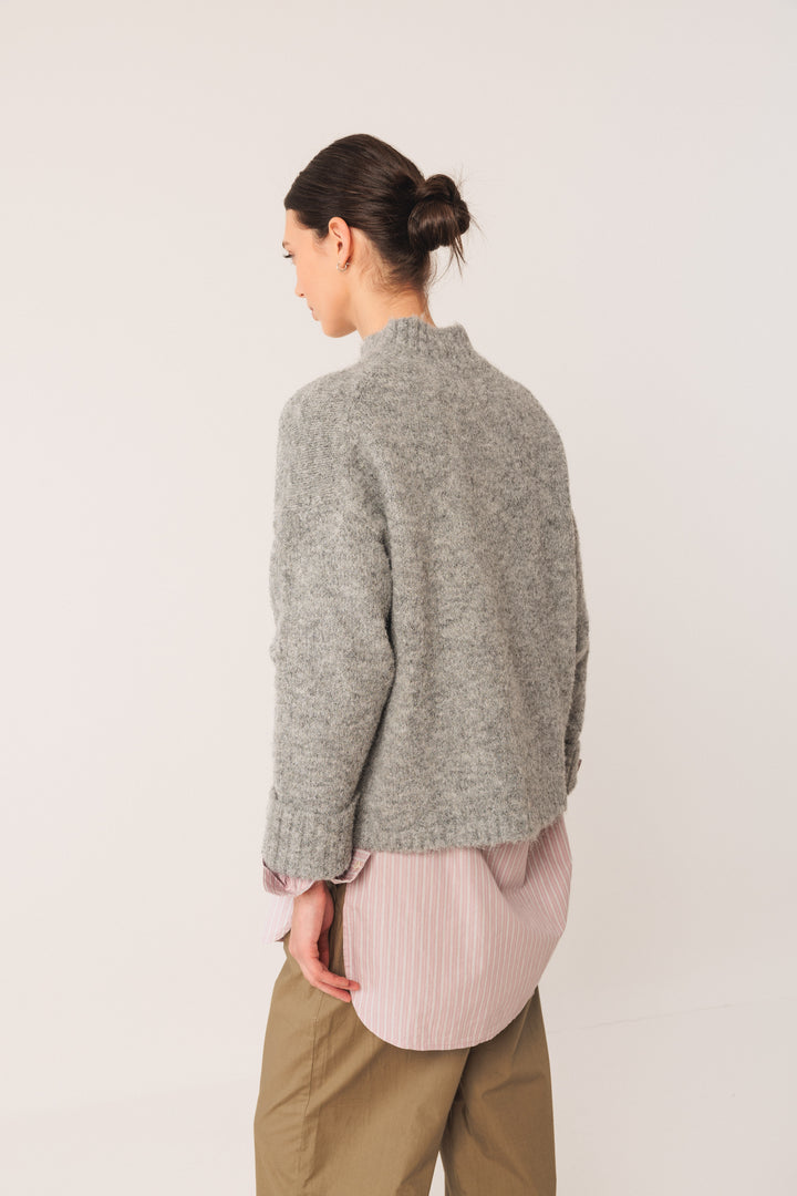 Funnel Neck Knit